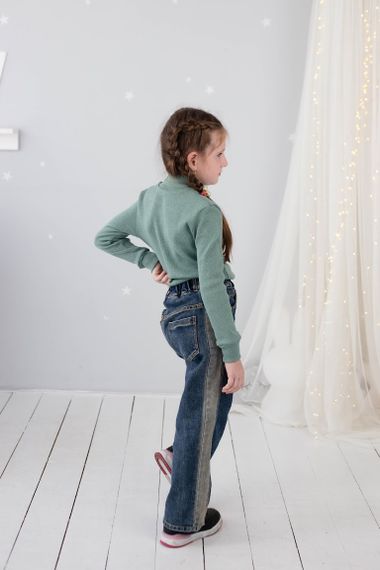 Водолазка дитяча Носи своє 116 Зелений (p-7440-60662) | Зображення 4