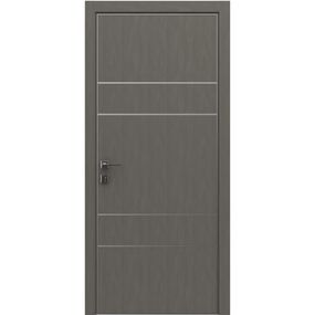 Двері міжкімнатні Rodos MODERN Flat 4 сосна браш Braun