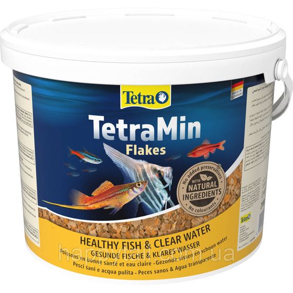 Корм TetraMin Flakes 10 л (2.1 кг) — Універсальні пластівці для риб | Зображення 3