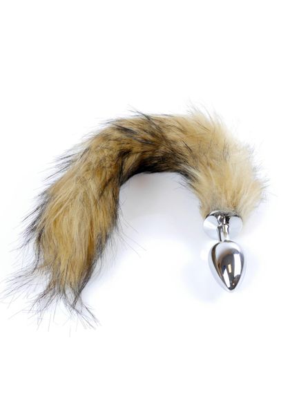 Анальна пробка - Fox Tail Brown, XL | Зображення 2