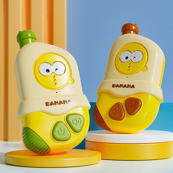 Дитяча навчальна рація ME-213 Banana Cute Intercom (2pcs) Yellow | Зображення 1