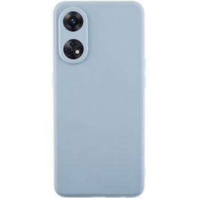 Силиконовый чехол Candy Full Camera для Oppo Reno 8 T 4G Серый / Smoky Gray