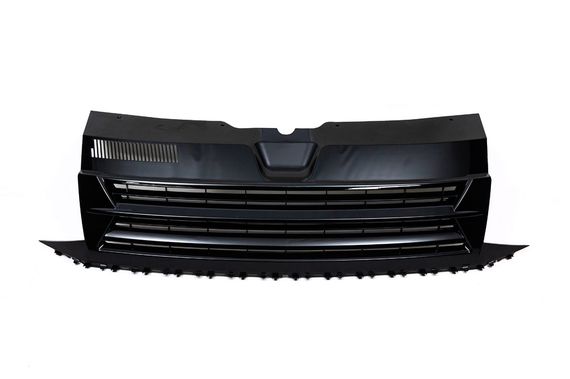 Передні решітку Чорний глянець (без емблеми) для Volkswagen T6 2015-2024, рр | Зображення 2
