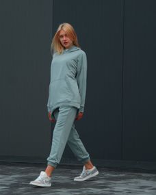 Жіночий спортивний костюм Turquoise колір бірюзовий р.M/L 440222