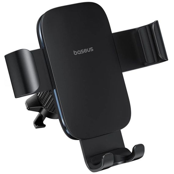 Автотримач Baseus Metal Age 3 Gravity Car Mount (Air Outlet Version) (C40467600) Cluster Black | Зображення 2