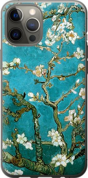 Чехол на iPhone 12 Pro Max Винсент Ван Гог. Сакура "841u-2054-17620"