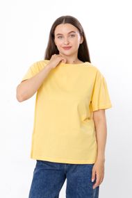 Футболка жіноча (оверсайз) Носи своє 48 Жовтий (p-6569-123811)