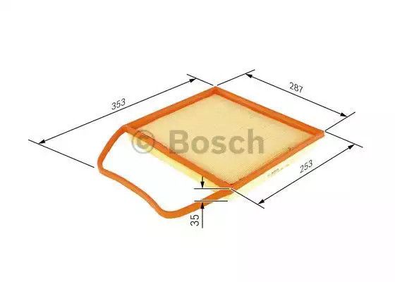 Фільтр повітряний BMW Z4, BOSCH (F026400148) | Зображення 4