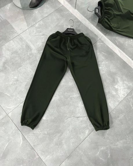 Штани чоловічі (unisex) хакі двохнитка