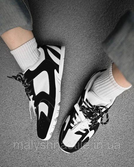 Женские кроссовки miuu leral black white  ДЛ6402 | Зображення 7