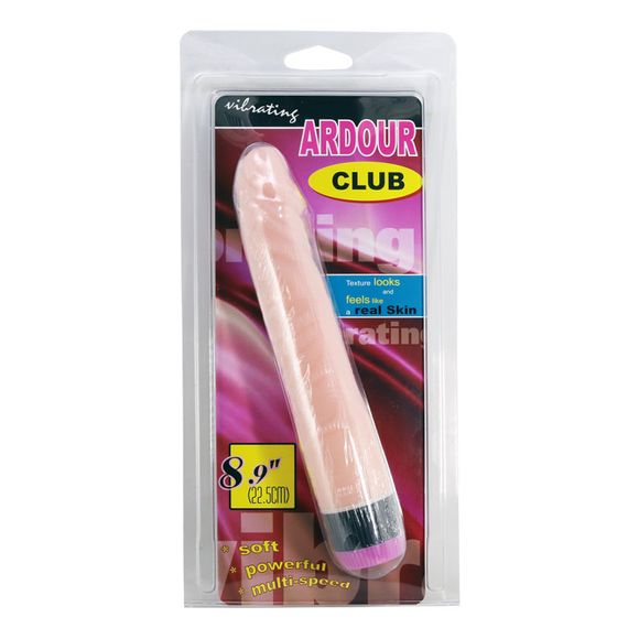 Вібратор - Adour Club Vibrator Flesh, 22,5 см Sex Aura | Зображення 6