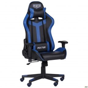 Кресло геймерское Amf VR Racer Dexter Slag черныйсиний