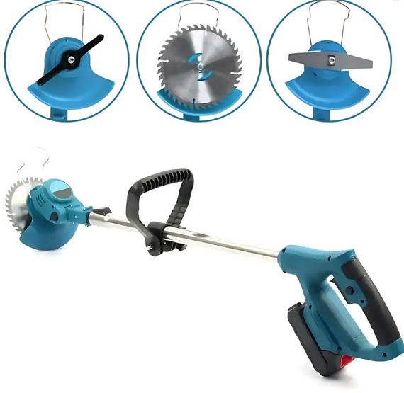 Електрична бездротова газонокосарка Lawn Mover з 2 акумуляторами 48V, 2000мА 1848 | Зображення 5