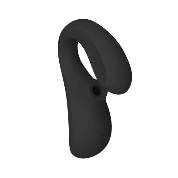 Кліторально-вагінальний звуковий стимулятор LELO Enigma Black | Зображення 4