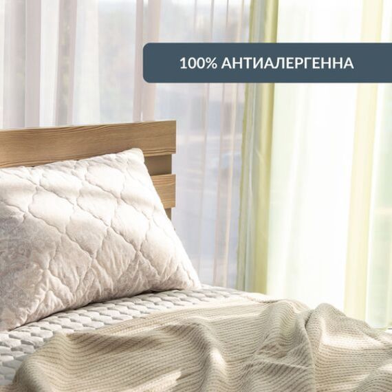 Подушка Air Dream Classic Афродита IDEIA 50х70 см антиаллергенная с чехлом на молнии (8-11754*002) | Зображення 6