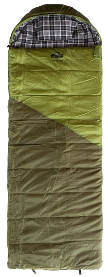 Спальний мішок Tramp Kingwood Long ковдра лівий dark-olive/grey 230/100 UTRS-053L-L