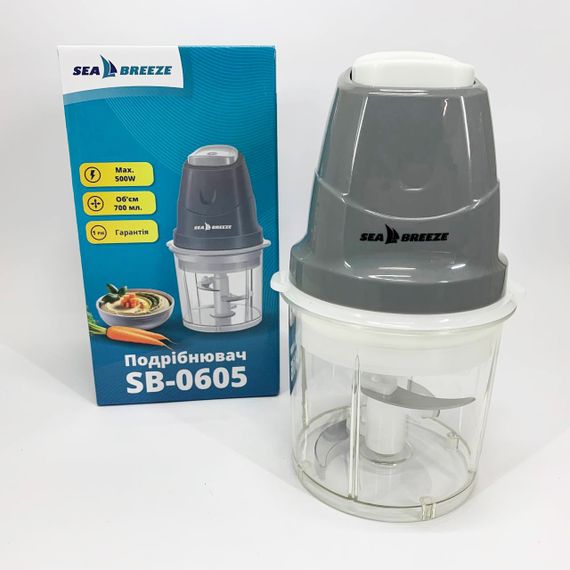 Кухонний електричний подрібнювач-блендер SeaBreeze SB-0605, Блендер побутовий електричний NY-21 | Зображення 2