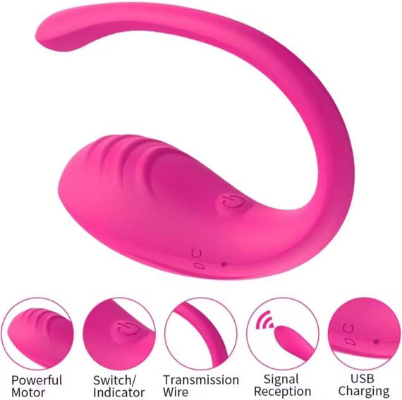 Многофункциональный вибратор для пар, анально-влагалищный стимулятор, интимная игрушка | Зображення 5