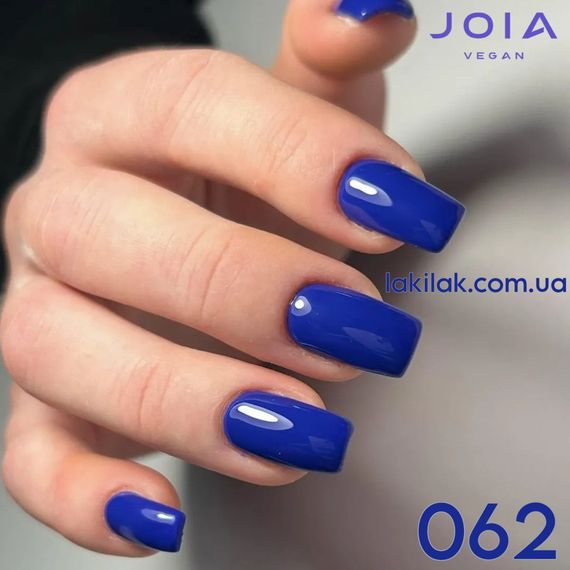 Гель-лак JOIA vegan 062 темно-синій, 6 мл
