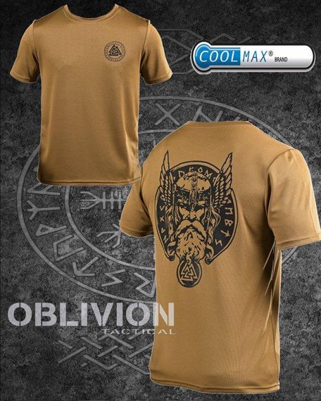 Тактическая потоотводящая футболка ODIN  ДЛ6584
