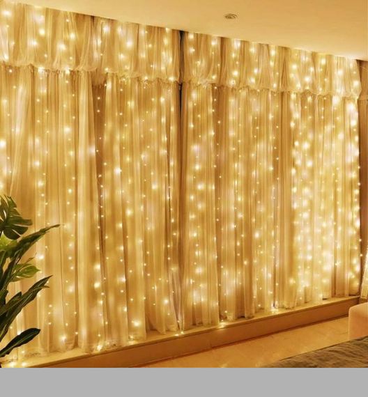 Гірлянда-штора теплий білий 240 LED XPRO 3MX3M (46834-_293)