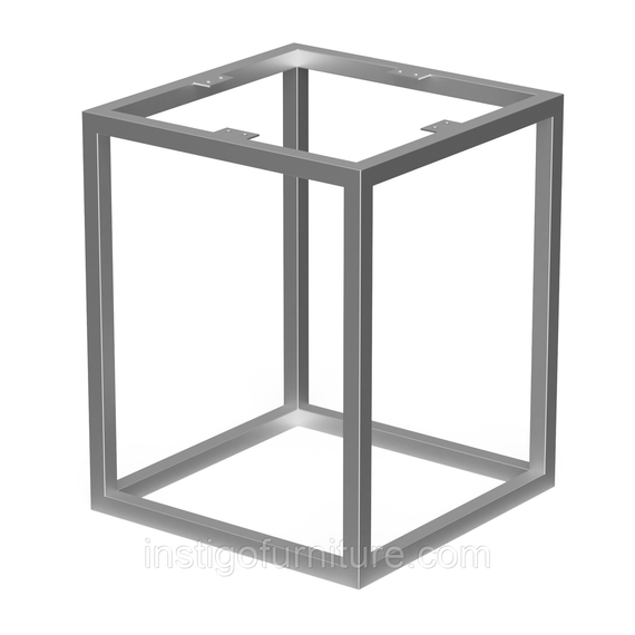 Каркас для журнального столу з металу 340×340mm, H=420mm Сірий | Зображення 1