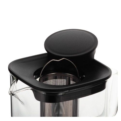 Заварник 600мл зі з'ємним ситечком скло/нержавіюча сталь 0777S KAMILLE | Зображення 5