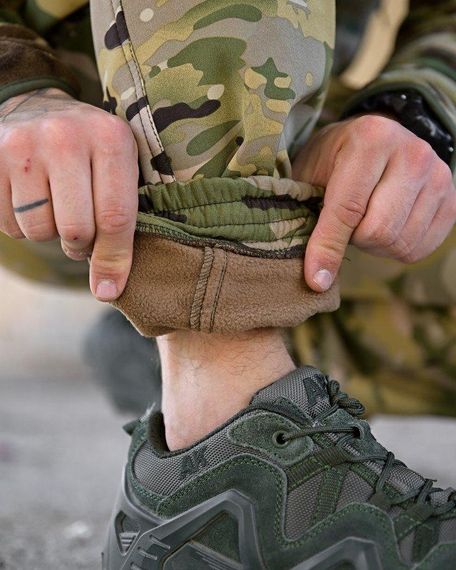 Зимові штани soft shell BANDIT мультикам ТР6411 | Зображення 6