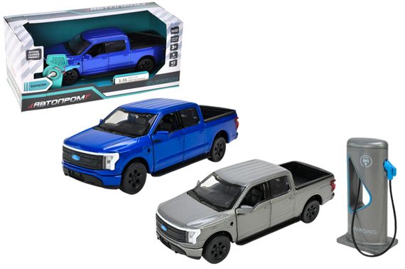 Машина металева  "АВТОПРОМ" 68726 1:36 Ford F-150, батарейка, світло, звук, відкриваються двері, капот, багажник  у кор.20*9*9см