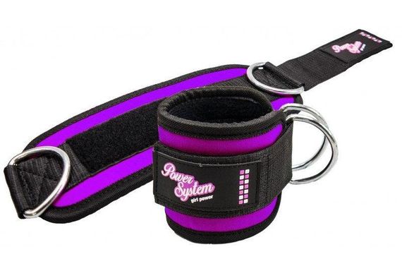 Манжети на щиколотку Power System PS-3450 Ankle Strap Gym Babe Purple