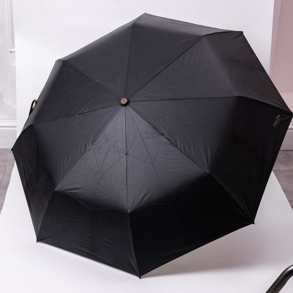 Парасолька механічна елегантна з принтом міцна надійна з поліестеру діаметр 100 см Жовтий HP-23-14Y | Зображення 3