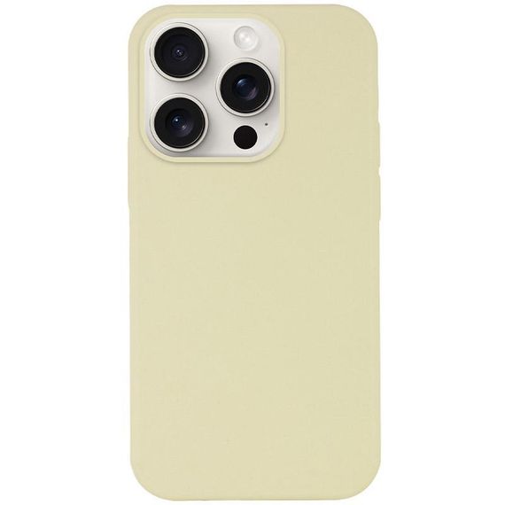 Чохол Silicone Case Full Protective (AA) NO LOGO для Apple iPhone 14 Pro Max (6.7") Жовтий / Mellow Yellow
