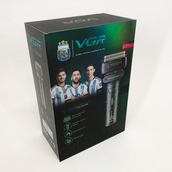 Електробритва для бороды VGR V-368, Бритва профессиональная для бритья, Профессиональная элетробритва NO-55 | Зображення 8