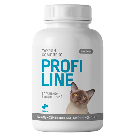 Вітаміни для котів ProVET Profiline Таурин Комплекс загально-зміцнюючий 180 шт