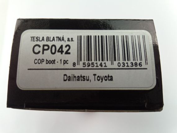 Наконечник свічковий Тойота, TESLA (CP042) (91919-02237) | Зображення 1