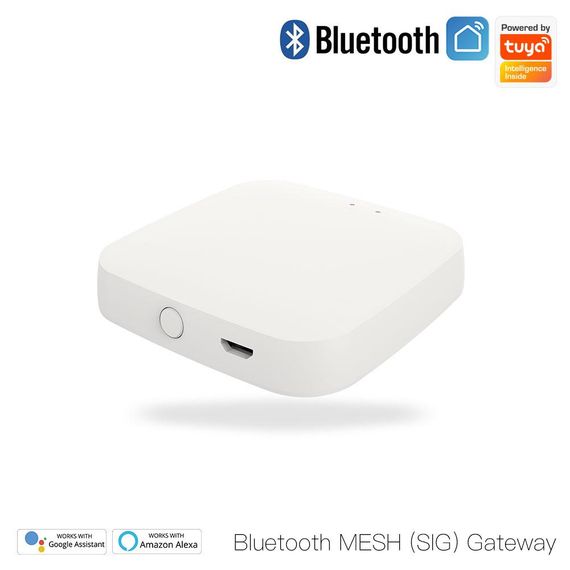 Moes Bluetooth-шлюз Умный WiFi-концентратор Умный дом Bluetooth MESH (SIG) Шлюз Низкое энергопотребление | Зображення 1
