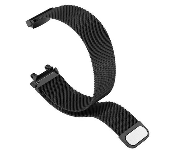 Міланський сітчастий ремінець Primolux для годинника Xiaomi Amazfit T-Rex 2 (A2170) - Black | Зображення 1