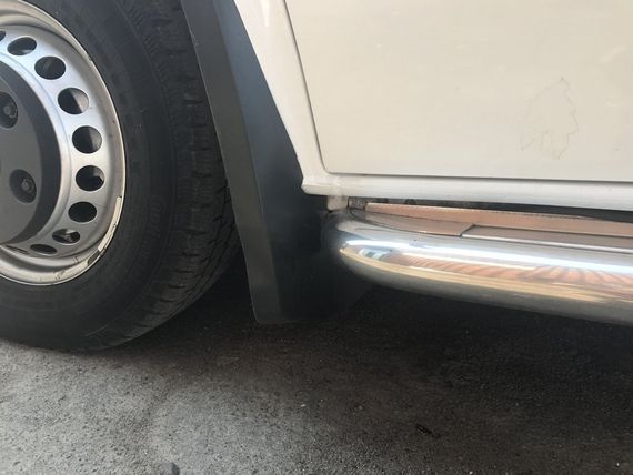 Бризковики Begel Передні -2024 задні для 2-коткового (4 шт) для Volkswagen Crafter 2006-2017рр | Зображення 2
