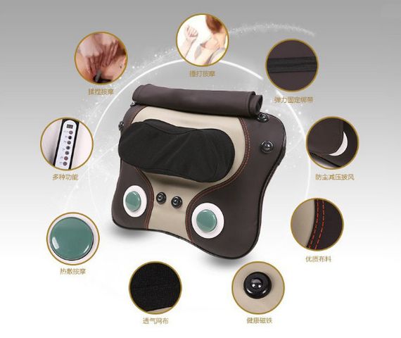 Масажер подушка з функцією підігріву XPRO 004 MASSAGE PILLOW (MER-15183_1013) | Зображення 2