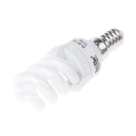 Лампа энергосберегающая E14 PL-SP 8W/864 techno Br 220V