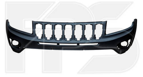 Передний бампер Jeep Compass '11-16  верх. часть