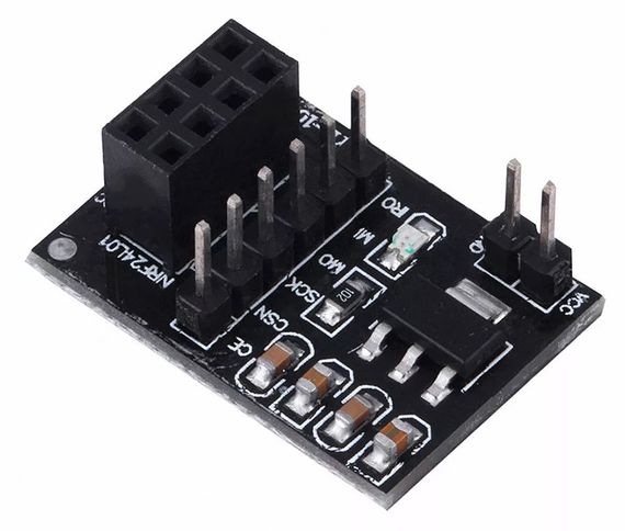 Разъем адаптер для NRF24L01 с регулятором 3.3В Diymore