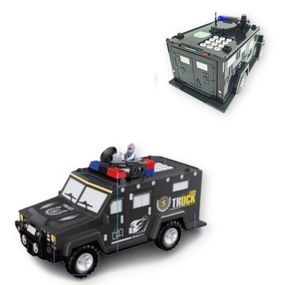 Сейф детский машина полиции LEGO DSM-16873 система безопасности черный (DSM-16873_512)