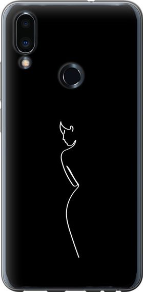 Чехол на Meizu Note 9 Силуэт1 "4590u-1689-17620"