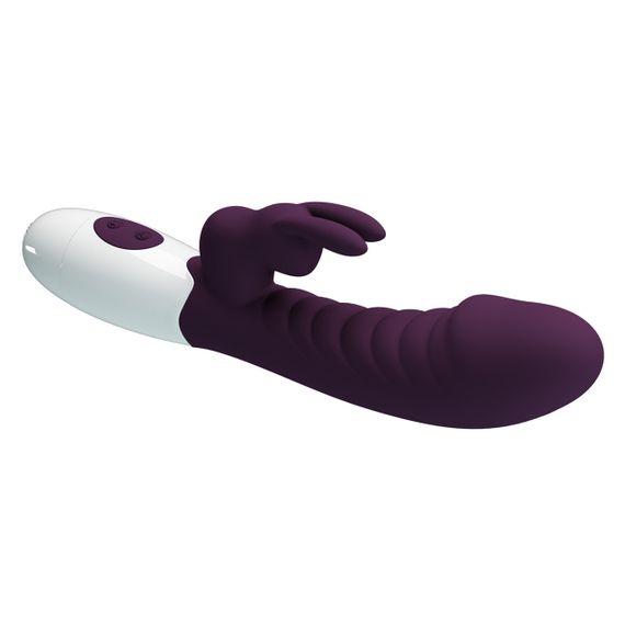 Вібратор кролик Pretty Love Naughty Bunny, Purple Sex Aura | Зображення 7