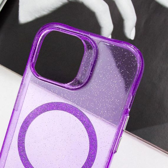 Чохол TPU Radiance with MagSafe для Apple iPhone 15 (6.1") Purple | Зображення 2