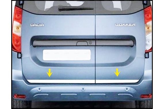 Кромка багажника (нерж.) для Dacia Dokker 2013-2024 рр