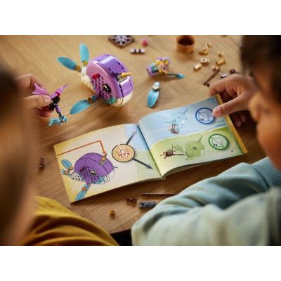 Конструктор LEGO DREAMZzz Повітряна куля Іззі «Нарвал» 156 деталей (71472) | Зображення 6