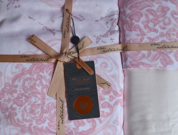 Постельное белье Istanbul 200×220 Satin  Avenue-Pembe | Зображення 5