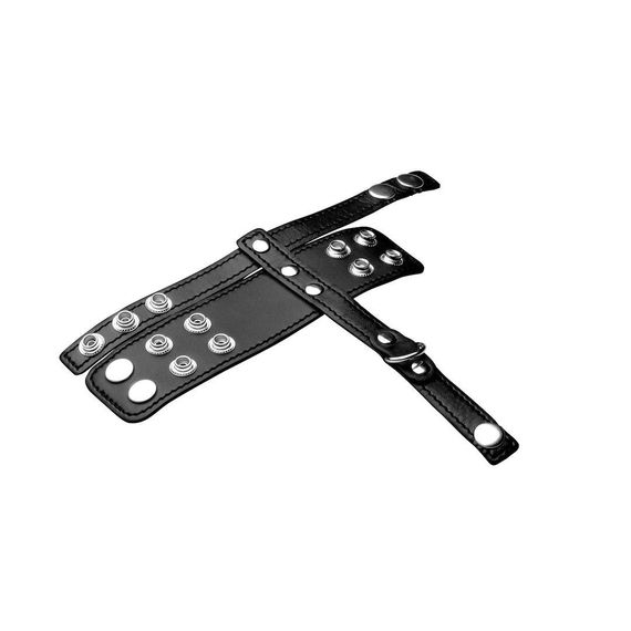 Фіксатор з ремінців на пеніс та яєчка Wild Play Sex Aura | Зображення 4